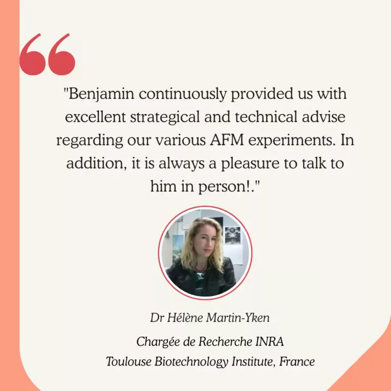 Customer Testimonial Hélène